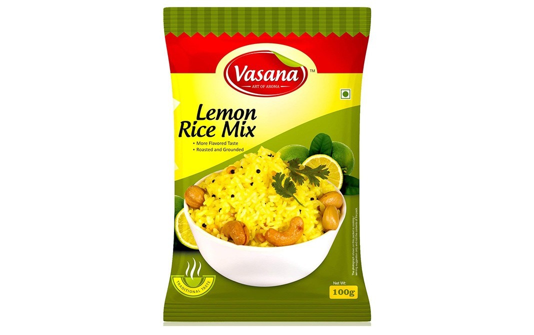 Vasana Lemon Rice Mix    Pack  100 grams